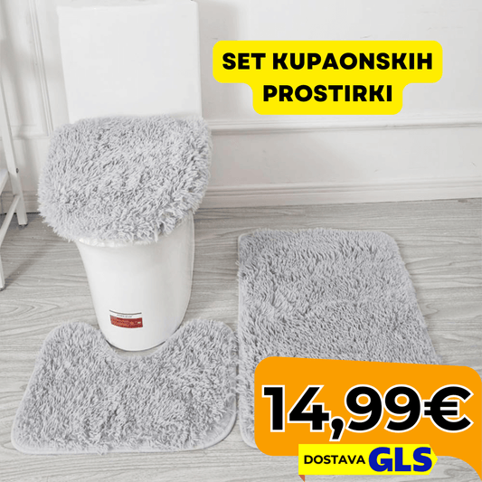 Set kupaonskih prostirki