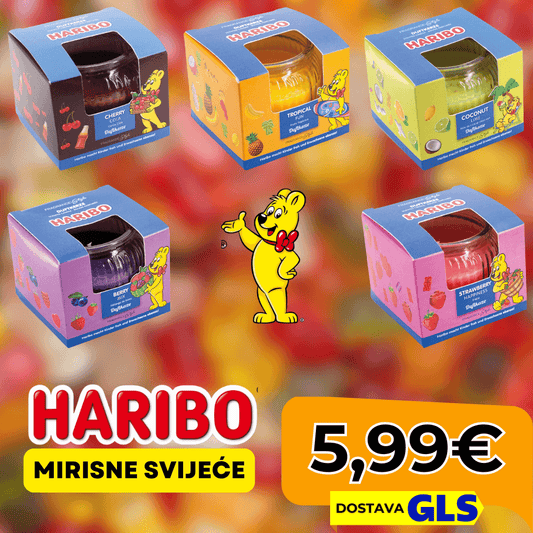 Haribo mirisne svijeće – mirisi koje volite! - Predobro.hr