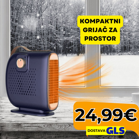 Kompaktni Grijač za Prostor - Predobro.hr