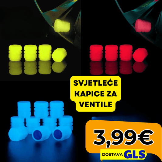Svjetleće kapice za ventile - 2 komada