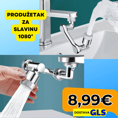 Produžetak za Slavinu s Perlatorom | Kromirani 1080° - Predobro.hr