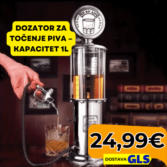 Dozator za točenje piva – Kapacitet 1L - Predobro.hr