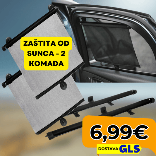 Auto Sjenilo za Prozor | Zaštita od Sunca - 2 komada - Predobro.hr