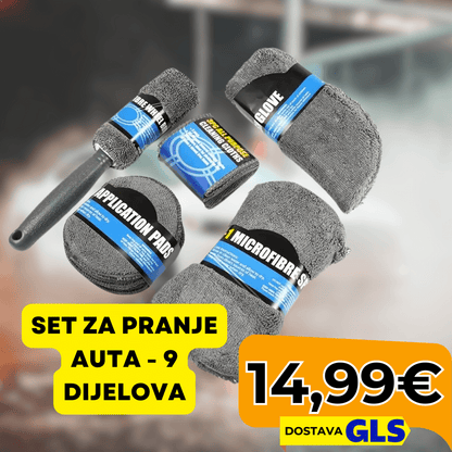 Set za Pranje Automobila – 9 Dijelova - Predobro.hr