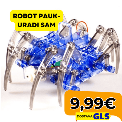 Robot Pauk – Model za Sklapanje - Predobro.hr