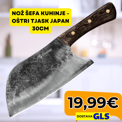 Nož Šefa Kuhinje - Oštri Tjask Japan 30cm - Predobro.hr