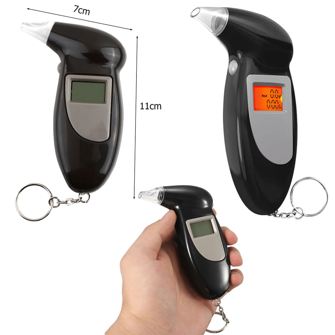 Alkotester s Zamjenjivim Usnicima (5 komada) - LCD Prikaz - Predobro.hr