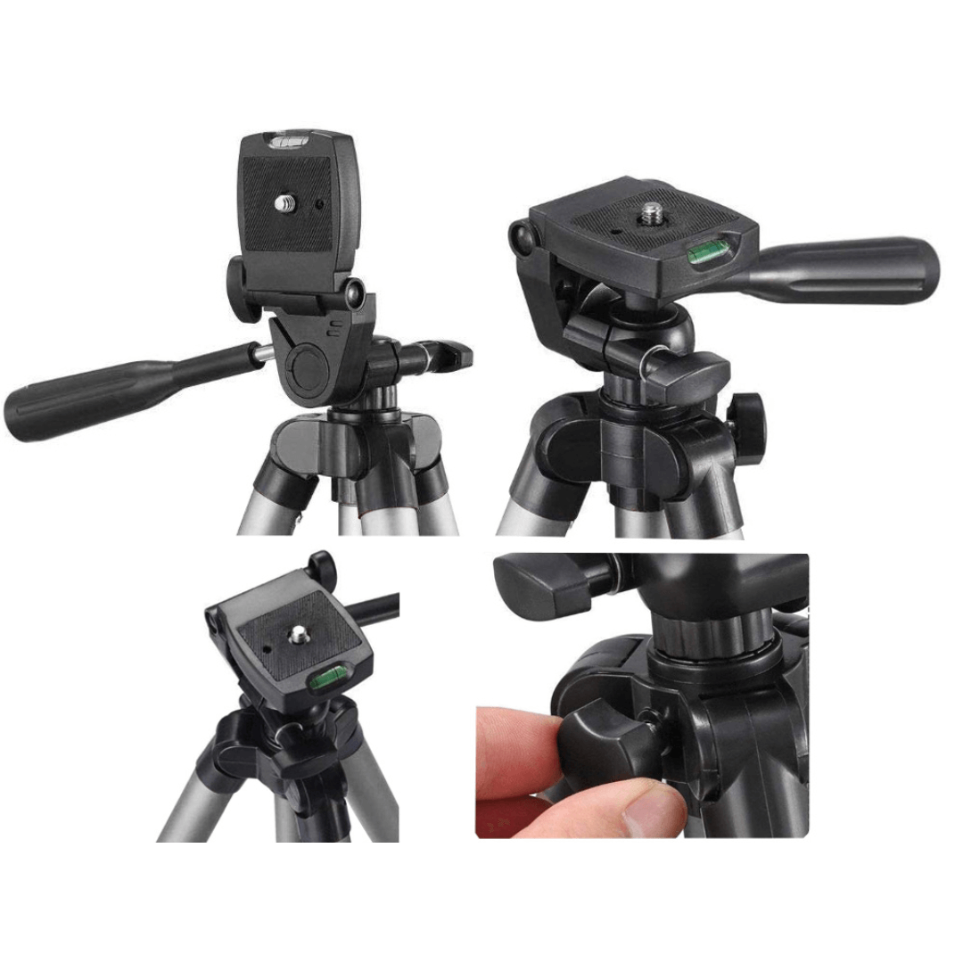 Tripod s Bluetooth daljinskim upravljačem i držačem za telefon - Predobro.hr