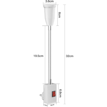 Fleksibilni Adapter za Žarulje 220V