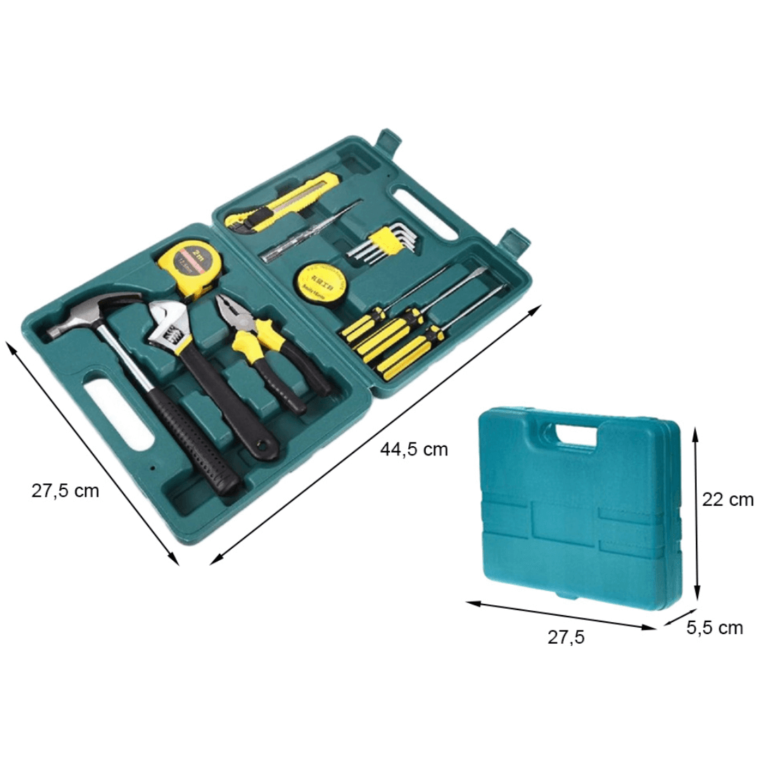 Set Alata s Čekićem i Odvijačima u Kutiji (16 dijelova) - Predobro.hr
