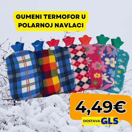 Gumeni Termofor u Polarnoj Navlaci – 2L - Predobro.hr