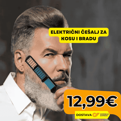 Električni Češalj za Kosu i Bradu